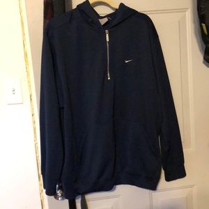 Nike half zipper hoodie